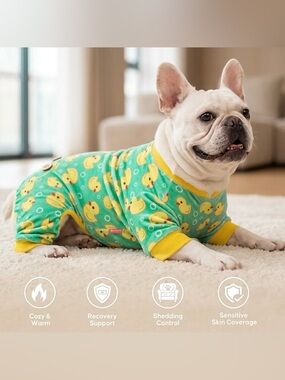 Amazon 4-Way Stretch, Lightweight & Breathable dog onsie